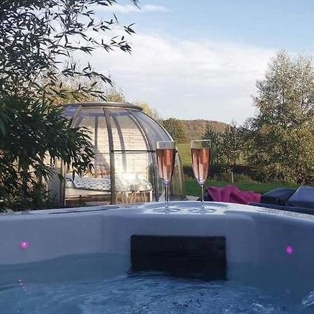 Les nuits insolites de la mothe - hébergement en bulle - tiny house avec spa privatif ou croisière fluviale Outremecourt Esterno foto